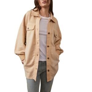 Free People Ruby Jacket XL Oversized Sweetheart Sunrise Boho Lounge Festival